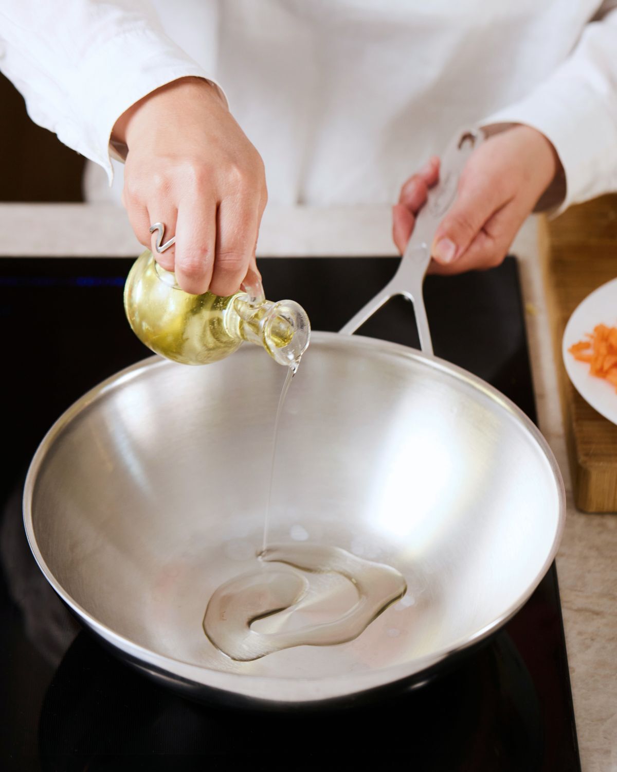 Huile pour la cuisson à haute température